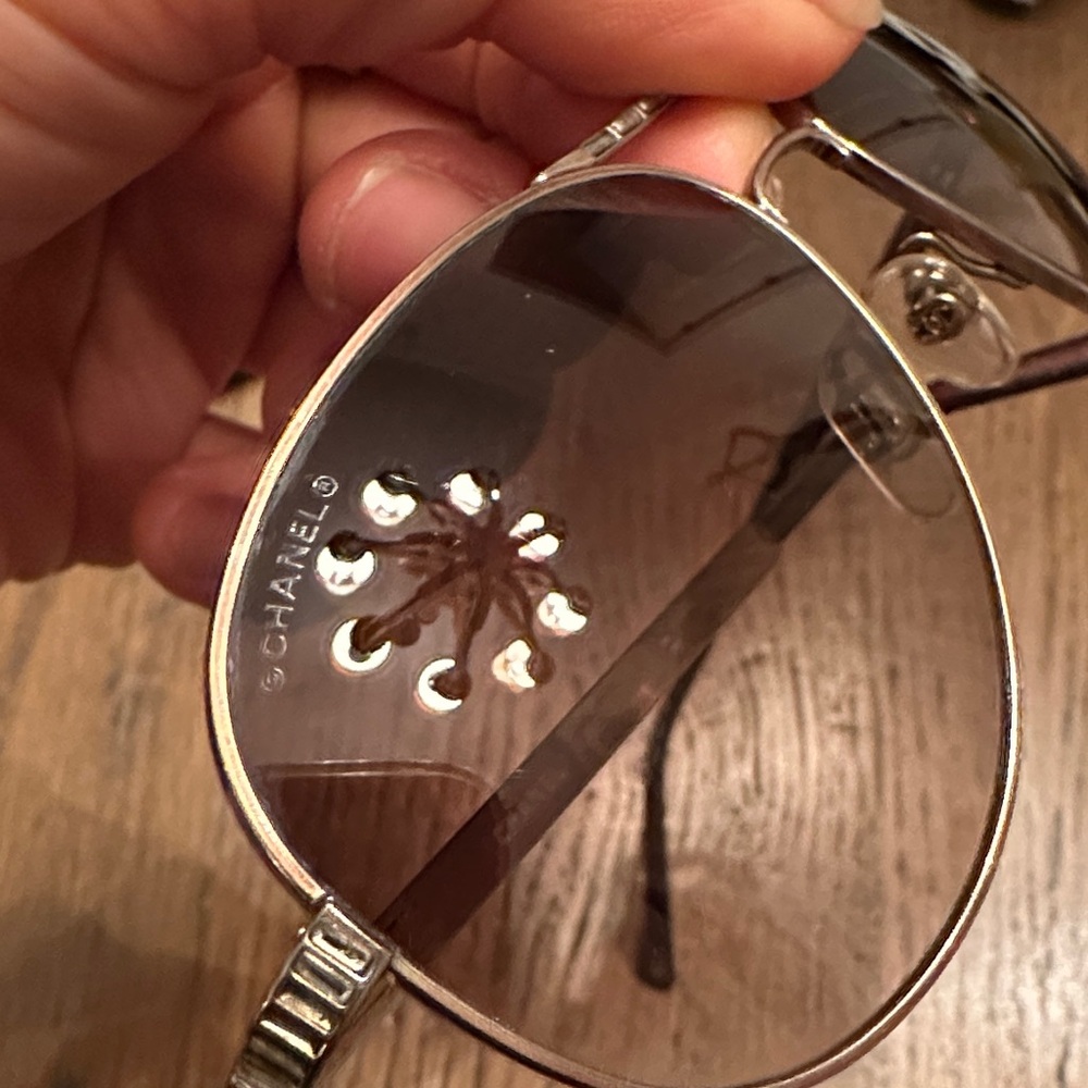 CHANEL Aviator 4121-B C.304/13 SUNGLASSES